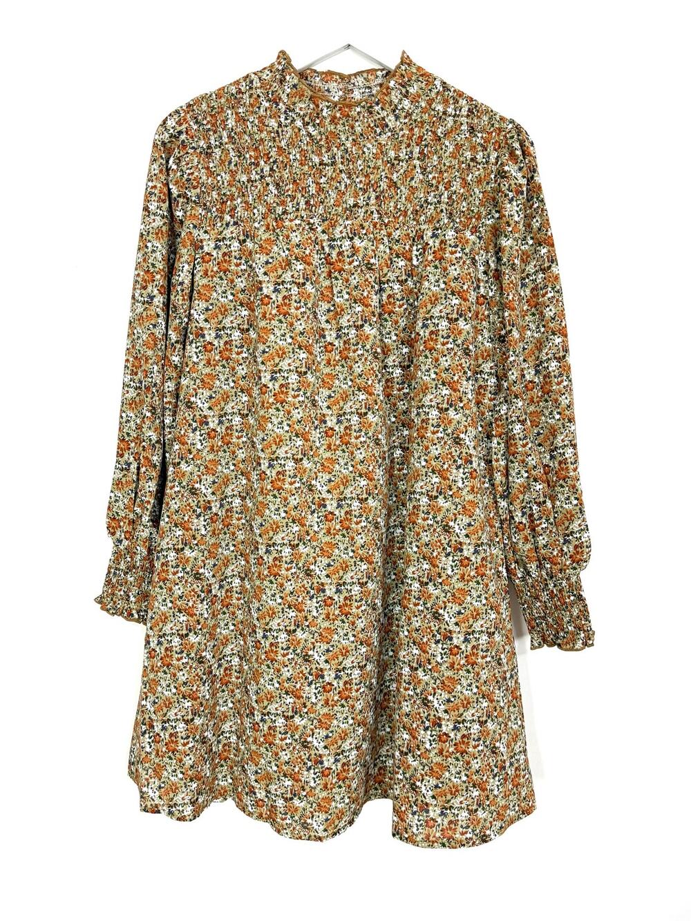 Molly Bracken Floral Chiffon Shift Dress